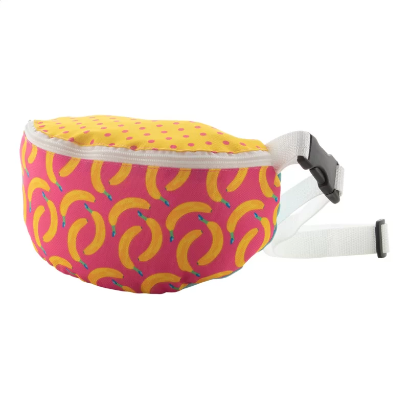 ledvinka RPET na zakázku bílá s potiskem loga