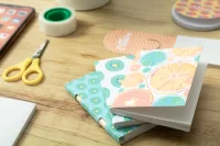 lepicí poznámkový blok na zakázku bílá s potiskem loga - foto 6