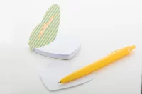 lepicí poznámkový blok na zakázku bílá s potiskem loga - foto 4