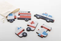 logická hra, vozidla vícebarevná s potiskem loga - foto 4