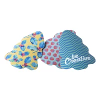 magnet na lednici bílá s potiskem loga - foto 5