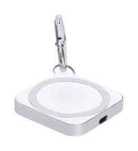 magnetická bezdrátová nabíječka bílá s potiskem loga - foto 8