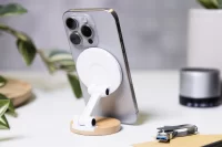 magnetický držák na mobil bílá s potiskem loga - foto 7