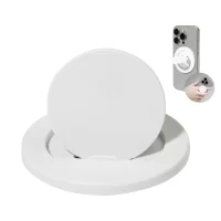 magnetický držák na mobil RABS bílá s potiskem loga