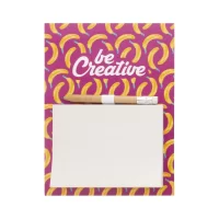 magnetka na lednici na zakázku bílá s potiskem loga - foto 5