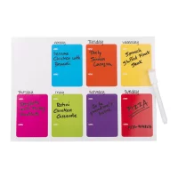 magnetka na ledničku vícebarevná s potiskem loga - foto 2