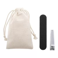 manikúra přírodní s potiskem loga - foto 3