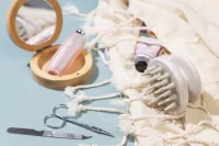 masážní přístroj na hlavu přírodní s potiskem loga - foto 6