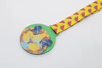 medaile na zakázku průhledná zelená s potiskem loga - foto 4