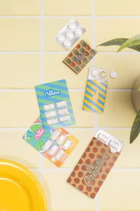 mentolky na zakázku bílá s potiskem loga - foto 7