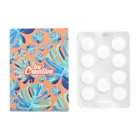 mentolky na zakázku bílá s potiskem loga - foto 2