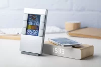 meteostanice stříbrná s potiskem loga - foto 4