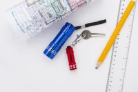 mini baterka červená s potiskem loga - foto 3