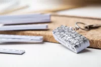 mini skládací metr bílá s potiskem loga - foto 8