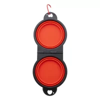 miska pro psa červená s potiskem loga - foto 3