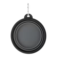 miska pro psy šedá s potiskem loga - foto 2