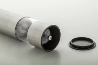 mlýnek na sůl a pepř stříbrná s potiskem loga - foto 2