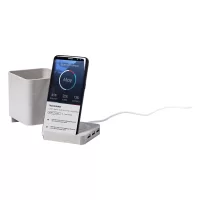 multifunkční stojánek na pera béžová s potiskem loga - foto 6