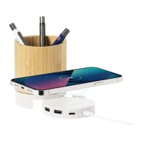 multifunkční stojánek na pera přírodní s potiskem loga - foto 5