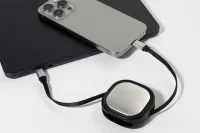 nabíjecí kabel USB-C 60W černá s potiskem loga - foto 3