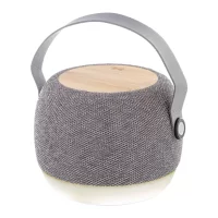 nabíječka bezdrátový reproduktor šedá s potiskem loga - foto 3