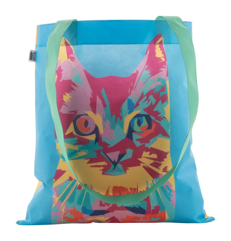 nákupní taška na zakázku bílá s potiskem loga