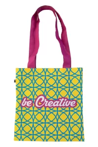 nákupní taška na zakázku bílá s potiskem loga - foto 3