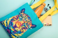 nákupní taška na zakázku bílá s potiskem loga - foto 5