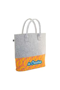 nákupní taška RPET na zakázku bílá s potiskem loga - foto 5