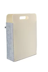 nákupní taška RPET na zakázku bílá s potiskem loga - foto 5