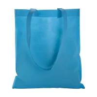 nákupní taška tyrkysová s potiskem loga - foto 2