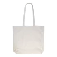 nákupní taška z recyklované bavlny přírodní s potiskem loga - foto 2