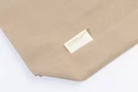 nákupní taška z recyklované bavlny přírodní s potiskem loga - foto 3