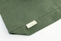 nákupní taška z recyklované bavlny zelená s potiskem loga - foto 4