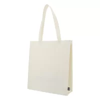 nákupní taška z RPET přírodní s potiskem loga
