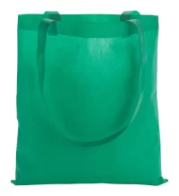 nákupní taška zelená s potiskem loga - foto 2