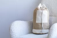 námořnický vak přírodní s potiskem loga - foto 7