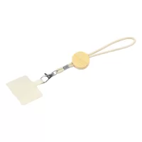 náramek s držákem na mobil přírodní s potiskem loga - foto 4