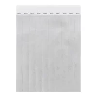 náramky (10 ks) stříbrná s potiskem loga - foto 2