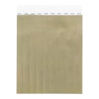 náramky (10 ks) zlatá s potiskem loga - foto 2