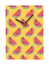 nástěnné hodiny bílá s potiskem loga - foto 4