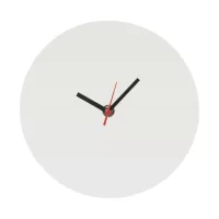 nástěnné hodiny bílá s potiskem loga - foto 2