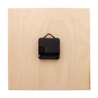 nástěnné hodiny na zakázku přírodní s potiskem loga - foto 3