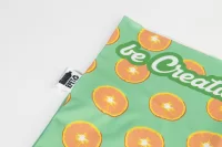 návleky na ruce z RPET na zakázku bílá s potiskem loga - foto 3