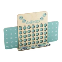 nekonečný kalendář na zakázku přírodní s potiskem loga - foto 3