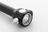 nouzová baterka s kladívkem černá s potiskem loga - foto 4