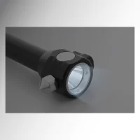 nouzová baterka s kladívkem černá s potiskem loga - foto 8