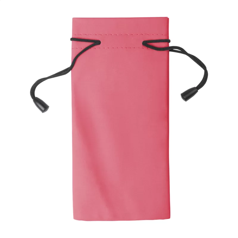 obal na brýle červená s potiskem loga