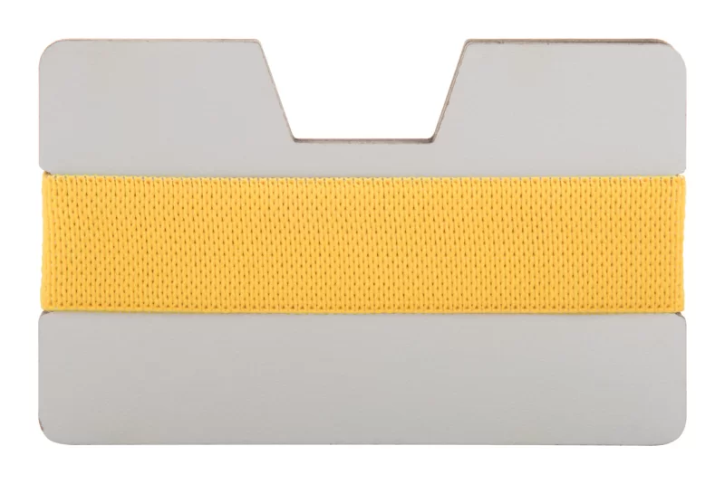 obal na karty žlutá — reklamní předmět s vlastním potiskem obal na karty žlutá s potiskem loga