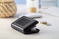obal na kreditní karty černá s potiskem loga - foto 3